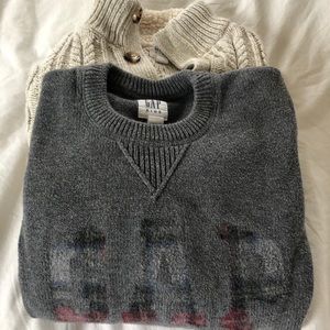 BOYS | GAP sweater Bundle, size small